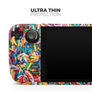 Colorful Candy Sprinkles // Vinyl Skin Wrap for Steam Deck OLED & Steam Deck (LCD) — Soft Matte or Ultra Gloss
