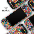 Colorful Candy Sprinkles // Vinyl Skin Wrap for Steam Deck OLED & Steam Deck (LCD) — Soft Matte or Ultra Gloss