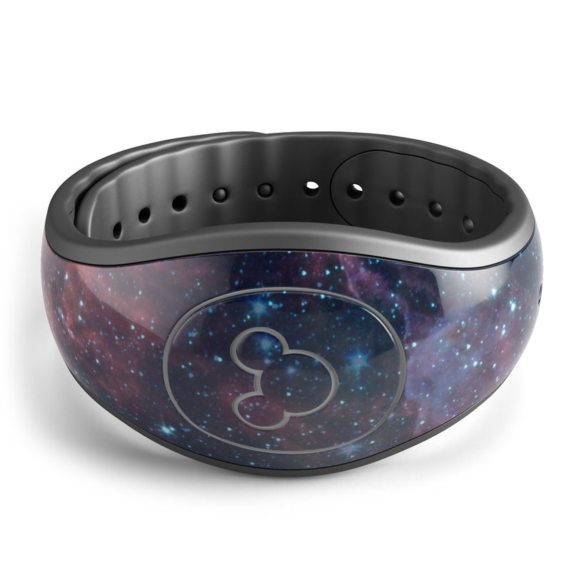 Colorful Deep Space Nebula - Decal Skin Wrap Kit for the Disney Magic Band