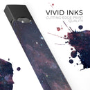 Colorful Deep Space Nebula - Premium Decal Protective Skin-Wrap Sticker compatible with the Juul Labs vaping device