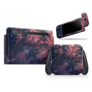 Colorful Deep Space Nebula // Skin Decal Wrap Kit for Nintendo Switch Console & Dock, Joy-Cons, Pro Controller, Lite, 3DS XL, 2DS XL, DSi, or Wii - Vinyl Skin Wrap for Nintendo Switch 2, OLED, Lite, Pro Controller, Wii & Classic Handhelds