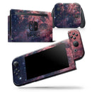 Colorful Deep Space Nebula - Vinyl Skin Wrap for Nintendo Switch 2, OLED, Lite, Pro Controller, Wii & Classic Handhelds