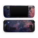 Colorful Deep Space Nebula // Vinyl Skin Wrap for Steam Deck OLED & Steam Deck (LCD) — Soft Matte or Ultra Gloss