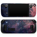 Colorful Deep Space Nebula // Vinyl Skin Wrap for Steam Deck OLED & Steam Deck (LCD) — Soft Matte or Ultra Gloss