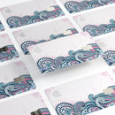 Colorful Ethnic Sprouts - Premium Protective Decal Skin-Kit for the Apple Credit Card