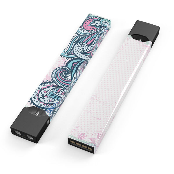 Colorful Ethnic Sprouts - Premium Decal Protective Skin-Wrap Sticker compatible with the Juul Labs vaping device