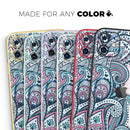 Colorful Ethnic Sprouts - Skin-Kit compatible with the Apple iPhone 13, 13 Pro Max, 13 Mini, 13 Pro, iPhone 12, iPhone 11 (All iPhones Available)