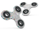 Colorful Falling Blocks Over White Full-Body Fidget Spinner Skin-Kit