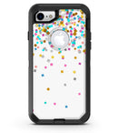 Colorful Falling Blocks Over White - iPhone 7 or 8 OtterBox Case & Skin Kits