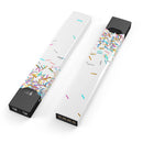 Colorful Falling Candy Sticks - Premium Decal Protective Skin-Wrap Sticker compatible with the Juul Labs vaping device