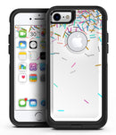 Colorful Falling Candy Sticks - iPhone 7 or 8 OtterBox Case & Skin Kits