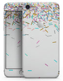Colorful Falling Candy Sticks - Skin-kit for the iPhone 8 or 8 Plus