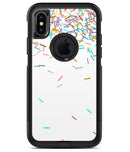 Colorful Falling Candy Sticks - iPhone X OtterBox Case & Skin Kits
