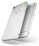 Colorful Falling Confetti Over White - Skin-kit for the iPhone 8 or 8 Plus