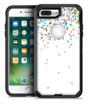 Colorful Falling Stars Over White - iPhone 7 Plus/8 Plus OtterBox Case & Skin Kits