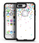 Colorful Falling Stars Over White - iPhone 7 Plus/8 Plus OtterBox Case & Skin Kits