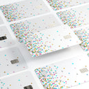 Colorful Falling Triangles - Premium Protective Decal Skin-Kit for the Apple Credit Card