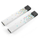 Colorful Falling Triangles - Premium Decal Protective Skin-Wrap Sticker compatible with the Juul Labs vaping device