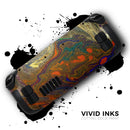 Colorful Gold Mixed Acrylic // Vinyl Skin Wrap for Steam Deck OLED & Steam Deck (LCD) — Soft Matte or Ultra Gloss