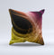 Colorful Mercury Splash Ink-Fuzed Decorative Throw Pillow