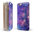 Colorful Nebula iPhone 6/6s or 6/6s Plus 2-Piece Hybrid INK-Fuzed Case