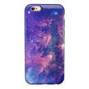 Colorful Nebula iPhone 6/6s or 6/6s Plus 2-Piece Hybrid INK-Fuzed Case