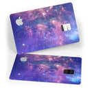 Colorful Nebula - Premium Protective Decal Skin-Kit for the Apple Credit Card