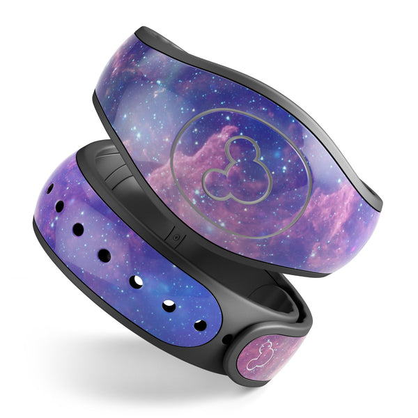 Colorful Nebula - Decal Skin Wrap Kit for the Disney Magic Band