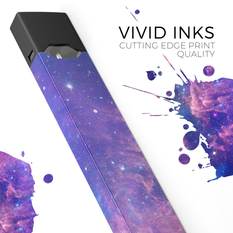 Colorful Nebula - Premium Decal Protective Skin-Wrap Sticker compatible with the Juul Labs vaping device
