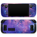 Colorful Nebula // Vinyl Skin Wrap for Steam Deck OLED & Steam Deck (LCD) — Soft Matte or Ultra Gloss