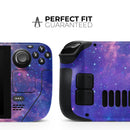 Colorful Nebula // Vinyl Skin Wrap for Steam Deck OLED & Steam Deck (LCD) — Soft Matte or Ultra Gloss