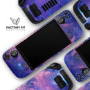 Colorful Nebula // Vinyl Skin Wrap for Steam Deck OLED & Steam Deck (LCD) — Soft Matte or Ultra Gloss