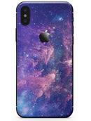 Colorful Nebula - iPhone X Skin-Kit