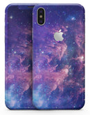 Colorful Nebula - iPhone X Skin-Kit
