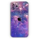 Colorful Nebula - Skin-Kit compatible with the Apple iPhone 13, 13 Pro Max, 13 Mini, 13 Pro, iPhone 12, iPhone 11 (All iPhones Available)