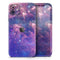 Colorful Nebula - Skin-Kit compatible with the Apple iPhone 13, 13 Pro Max, 13 Mini, 13 Pro, iPhone 12, iPhone 11 (All iPhones Available)
