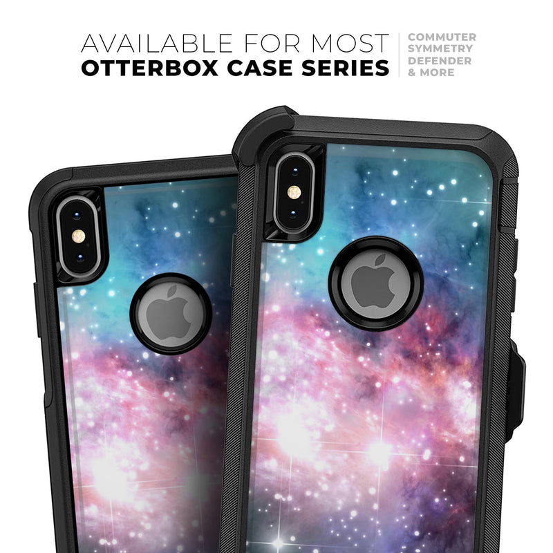 Colorful Neon Space Nebula - Skin Kit for the iPhone OtterBox Cases