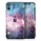 Colorful Neon Space Nebula - Skin-Kit compatible with the Apple iPhone 13, 13 Pro Max, 13 Mini, 13 Pro, iPhone 12, iPhone 11 (All iPhones Available)
