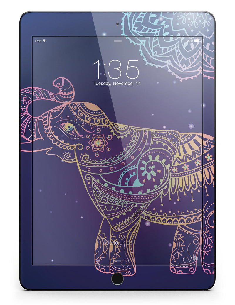 Colorful Sacred Elephant - iPad Pro 97 - View 6.jpg
