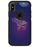 Colorful Sacred Elephant V2 - iPhone X OtterBox Case & Skin Kits