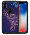 Colorful Sacred Elephant - iPhone X OtterBox Case & Skin Kits