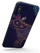 Colorful Sacred Elephant - iPhone X Skin-Kit