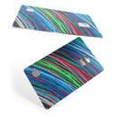 Colorful Strokes - Premium Protective Decal Skin-Kit for the Apple Credit Card