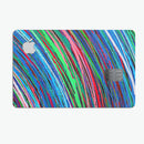 Colorful Strokes - Premium Protective Decal Skin-Kit for the Apple Credit Card