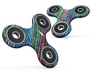 Colorful Strokes Full-Body Fidget Spinner Skin-Kit