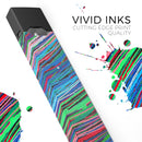 Colorful Strokes - Premium Decal Protective Skin-Wrap Sticker compatible with the Juul Labs vaping device