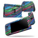 Colorful Strokes - Vinyl Skin Wrap for Nintendo Switch 2, OLED, Lite, Pro Controller, Wii & Classic Handhelds