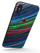 Colorful Strokes - iPhone X Skin-Kit
