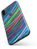 Colorful Strokes - iPhone X Skin-Kit