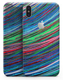 Colorful Strokes - iPhone X Skin-Kit
